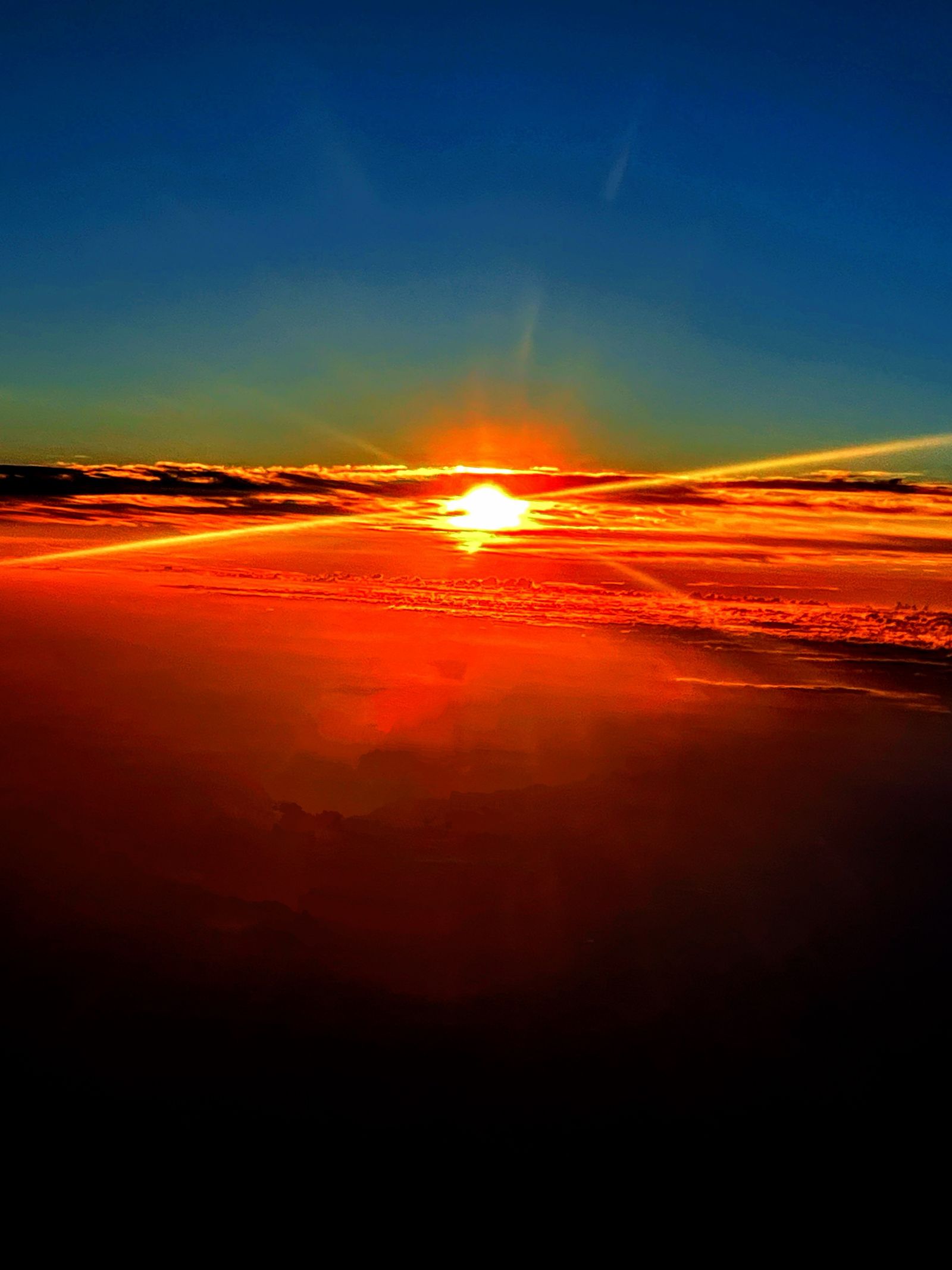 Amanecer desde el cielo