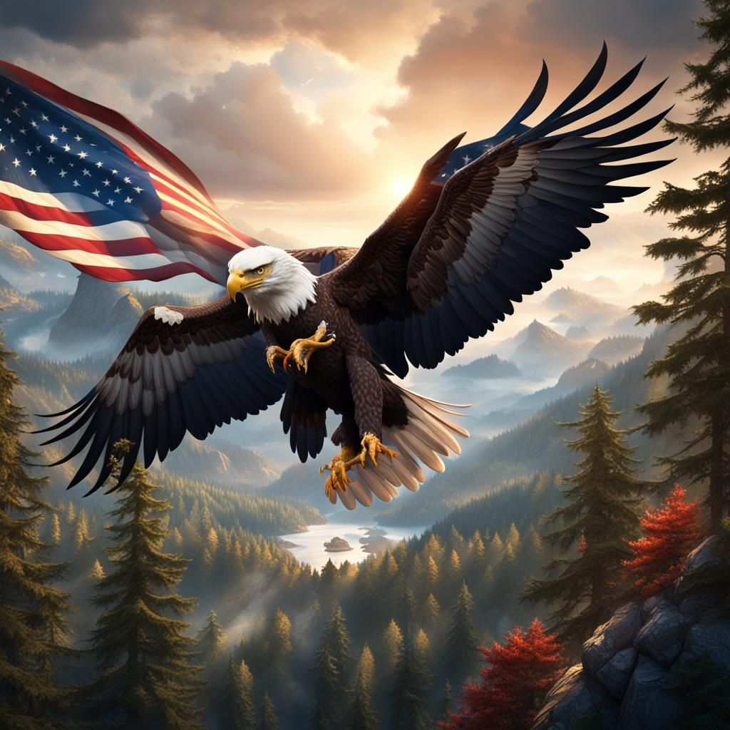 Land of the Free Home of the Brave - AI Generated Artwork - NightCafe ...