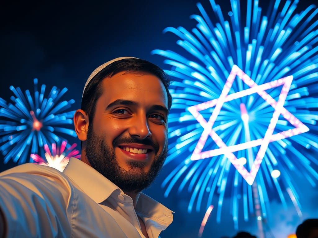 Joyful Israeli Independence Day Celebration