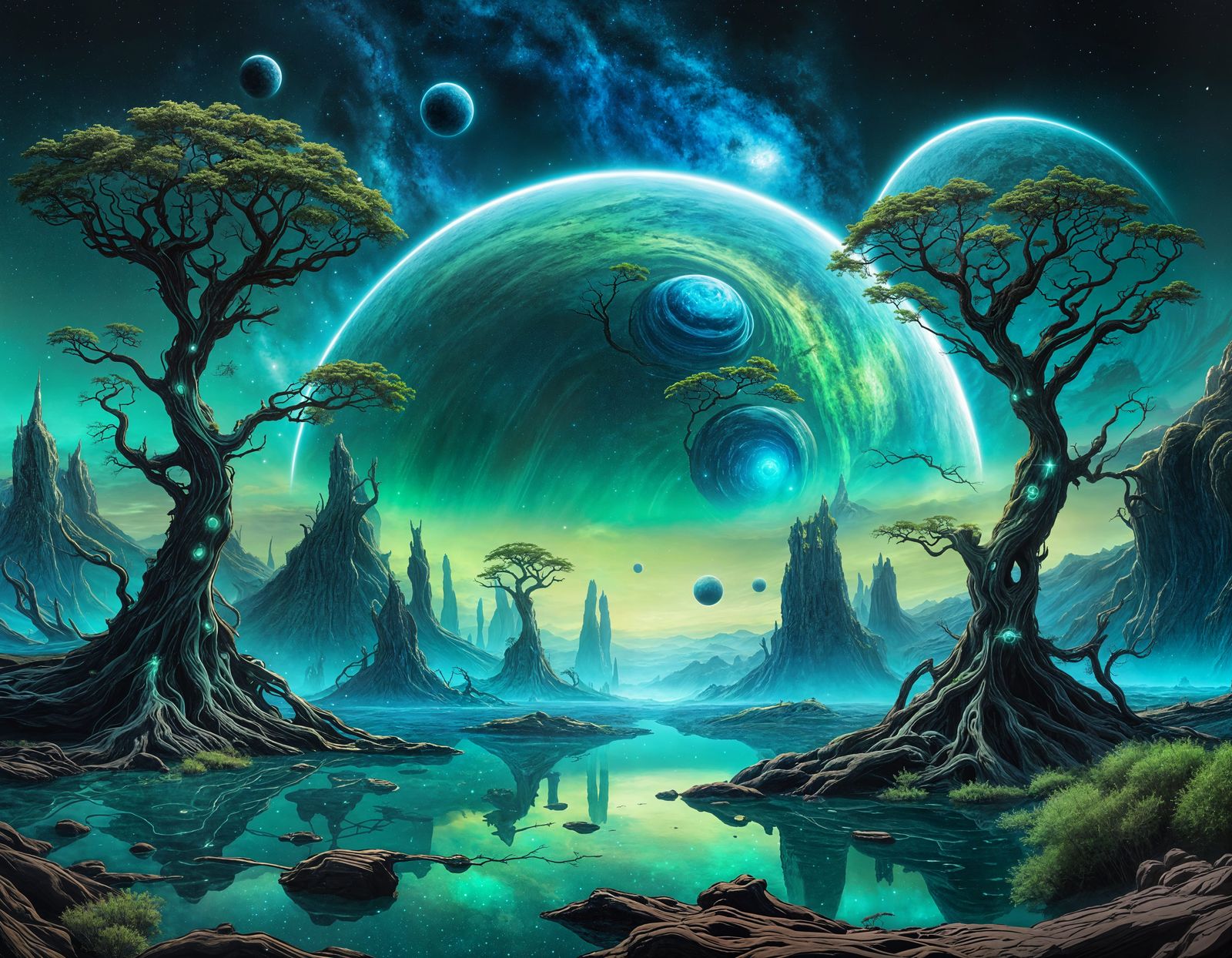 In Another World...  by @Queen Ari