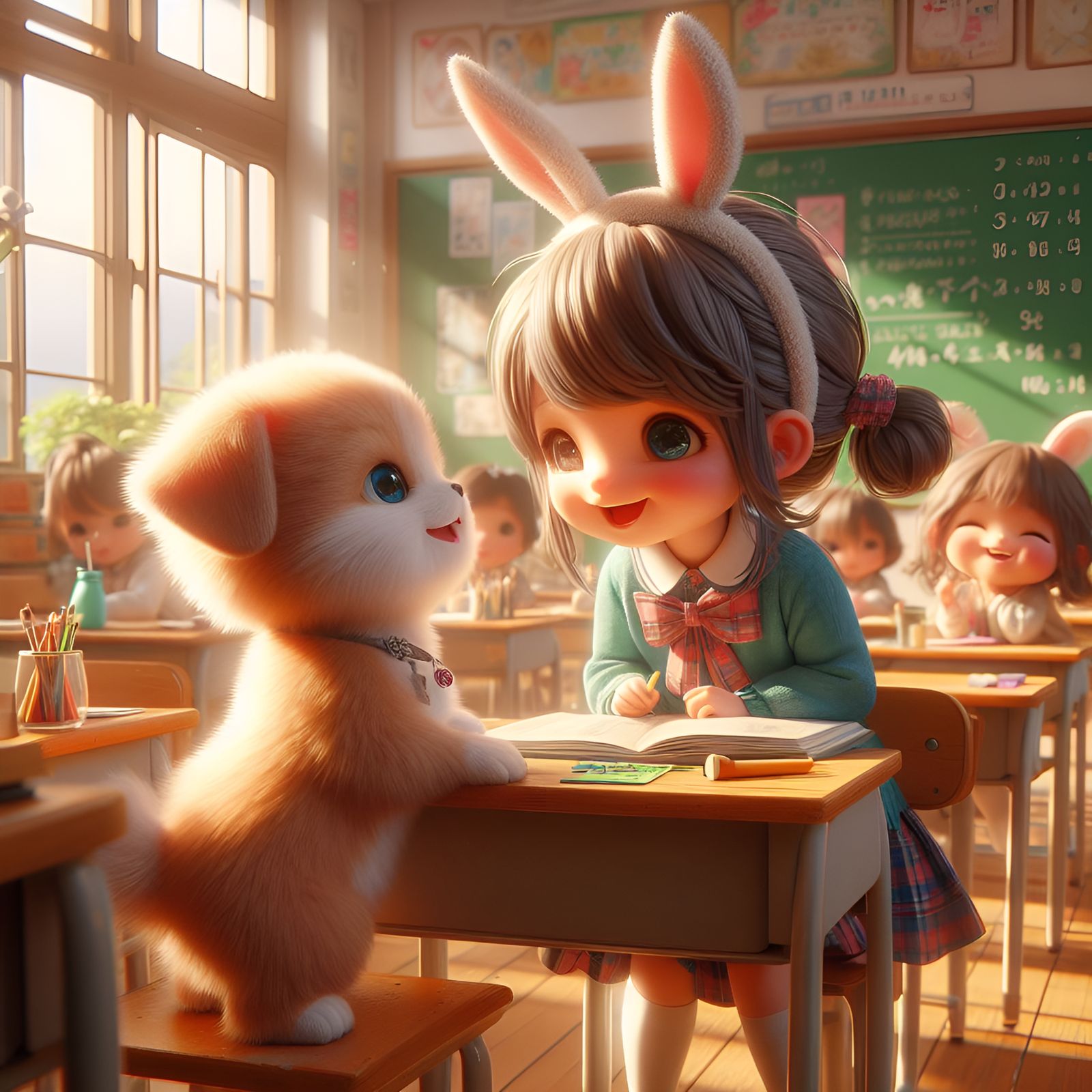 Bring your pet to school day.