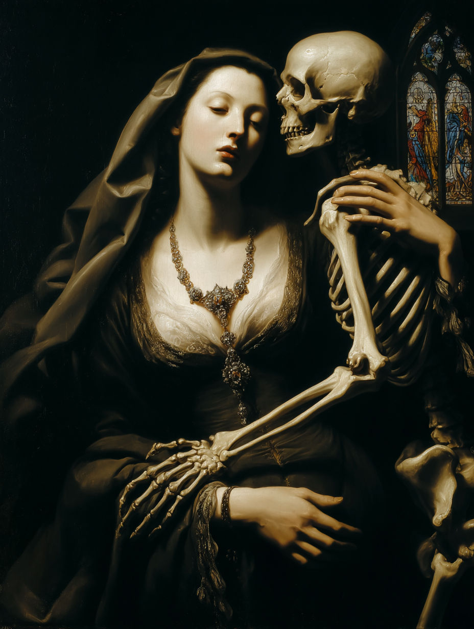 "She danced with death, and called it love."