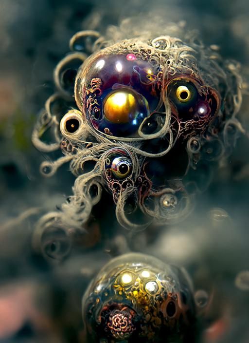 "Yog-Sothoth", by Thomas Kinkade, by Richard Dadd, by John A...