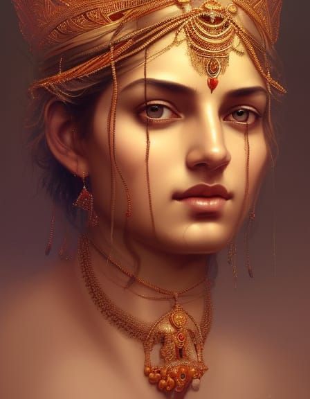 Indian anciant female - AI Generated Artwork - NightCafe Creator