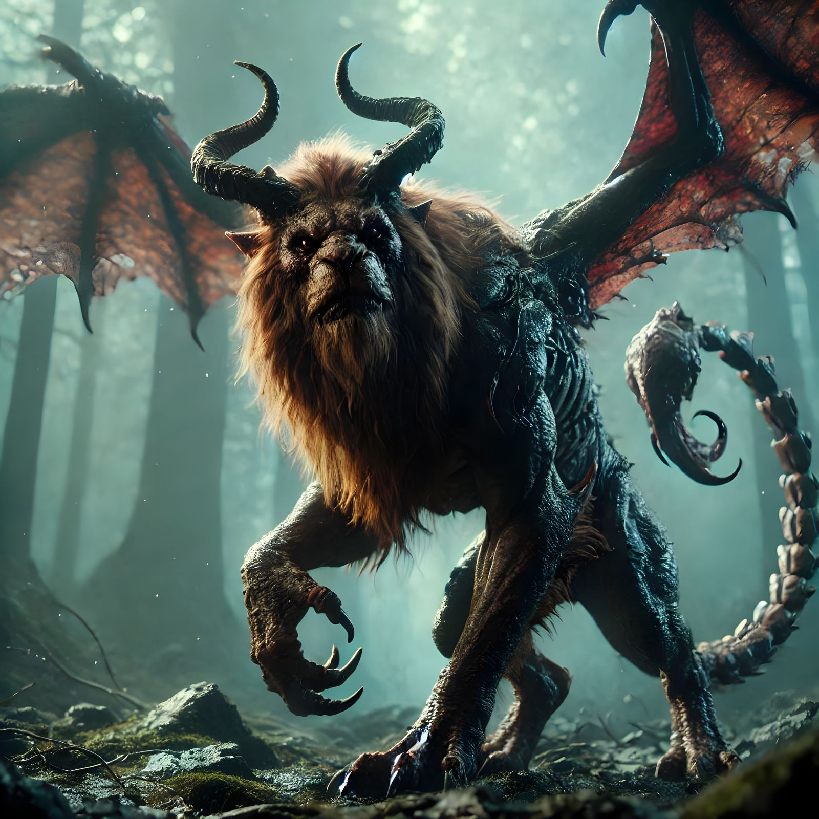 A dangerous manticore
