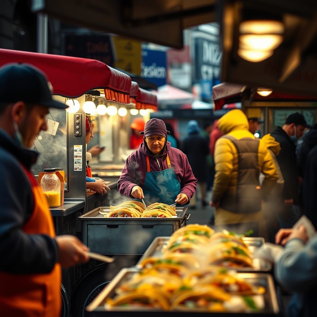 Global Street Foods: Taco Vendors  by @izz_y
