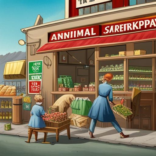 Animal supermarket