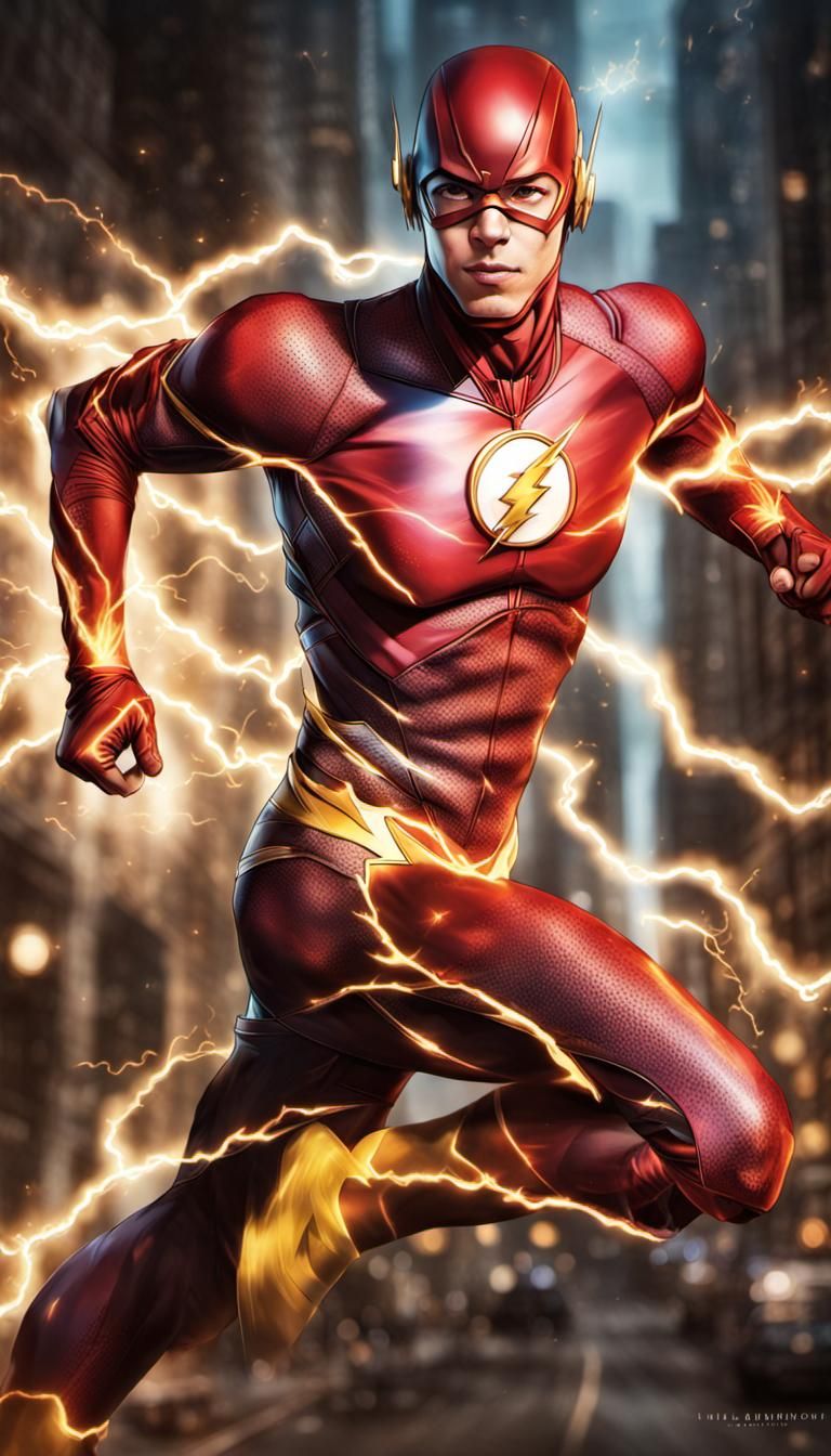 Fastest Man Alive - AI Generated Artwork - NightCafe Creator