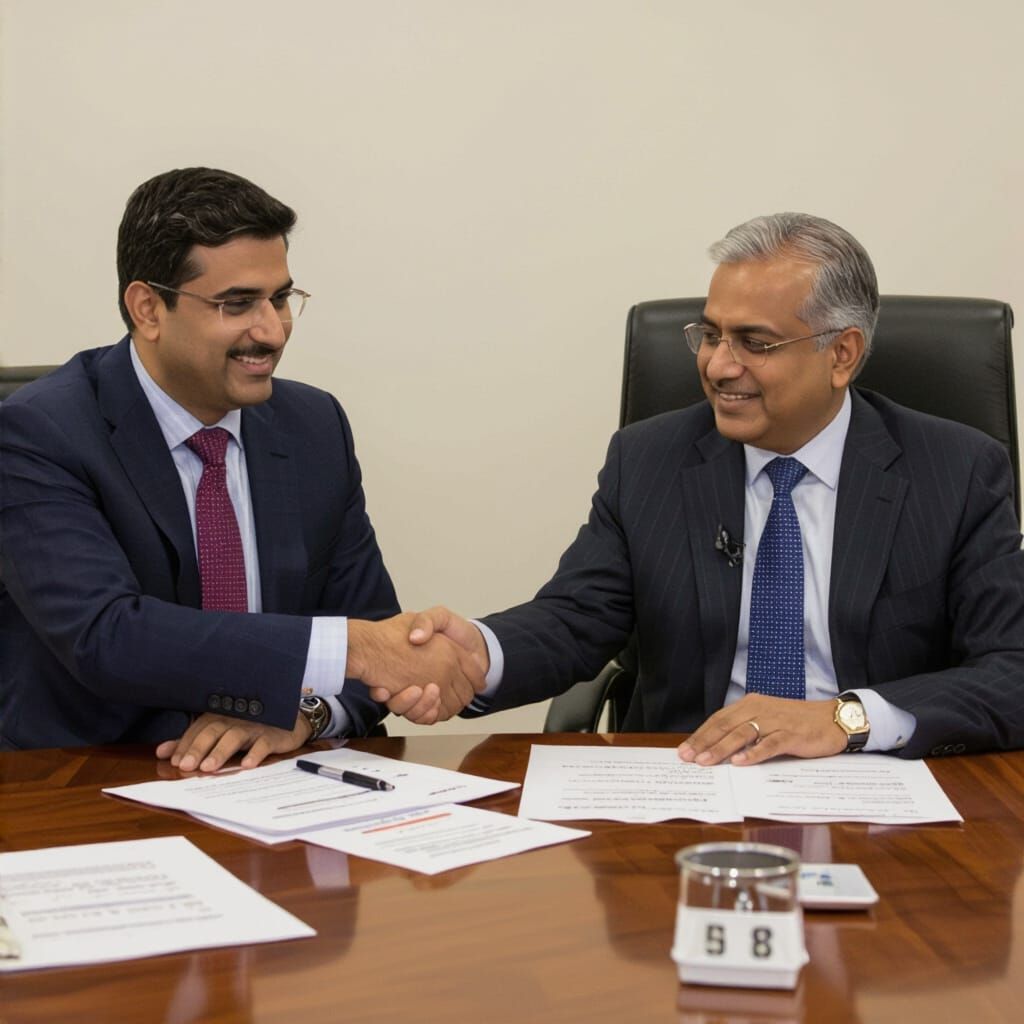 Ganesh Idol Immersion in a Lake, Digital Art