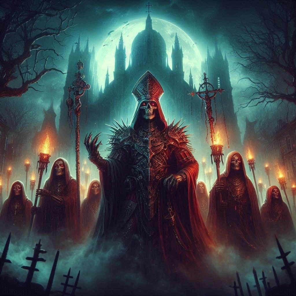 Dread Cardinal and His Demonic Legion