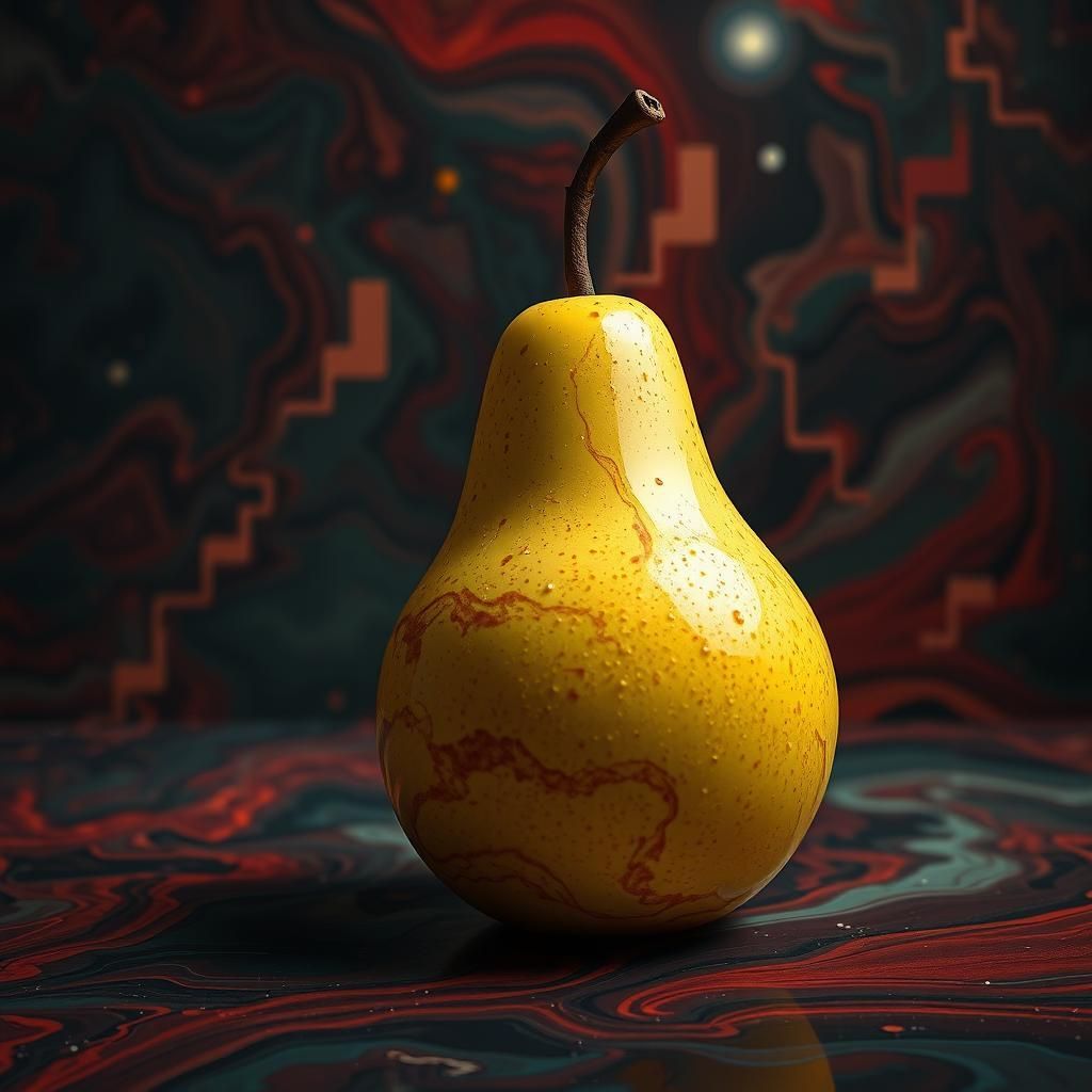 A pear.