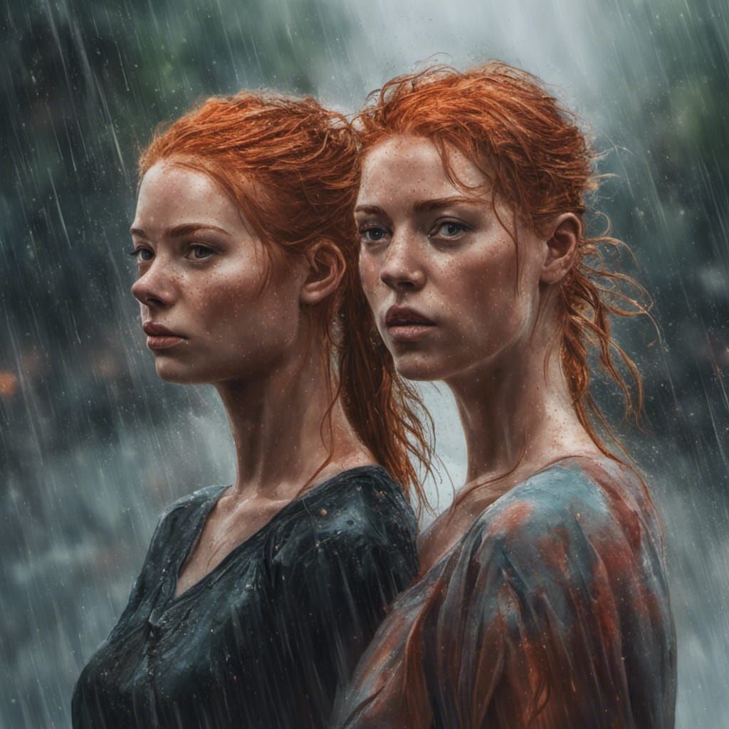 Here comes the rain again Falling on my head like a memory AI