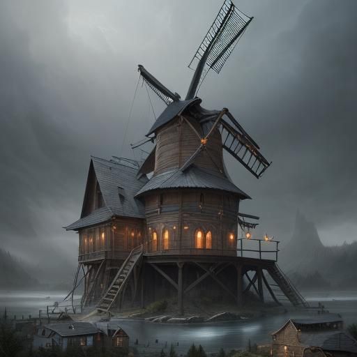 Windmühle  by @Rebelle 1902
