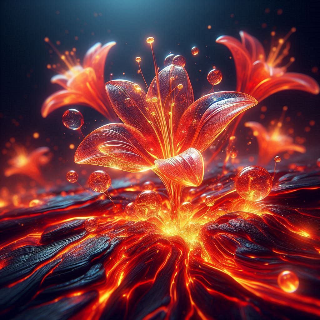 Lava lilies