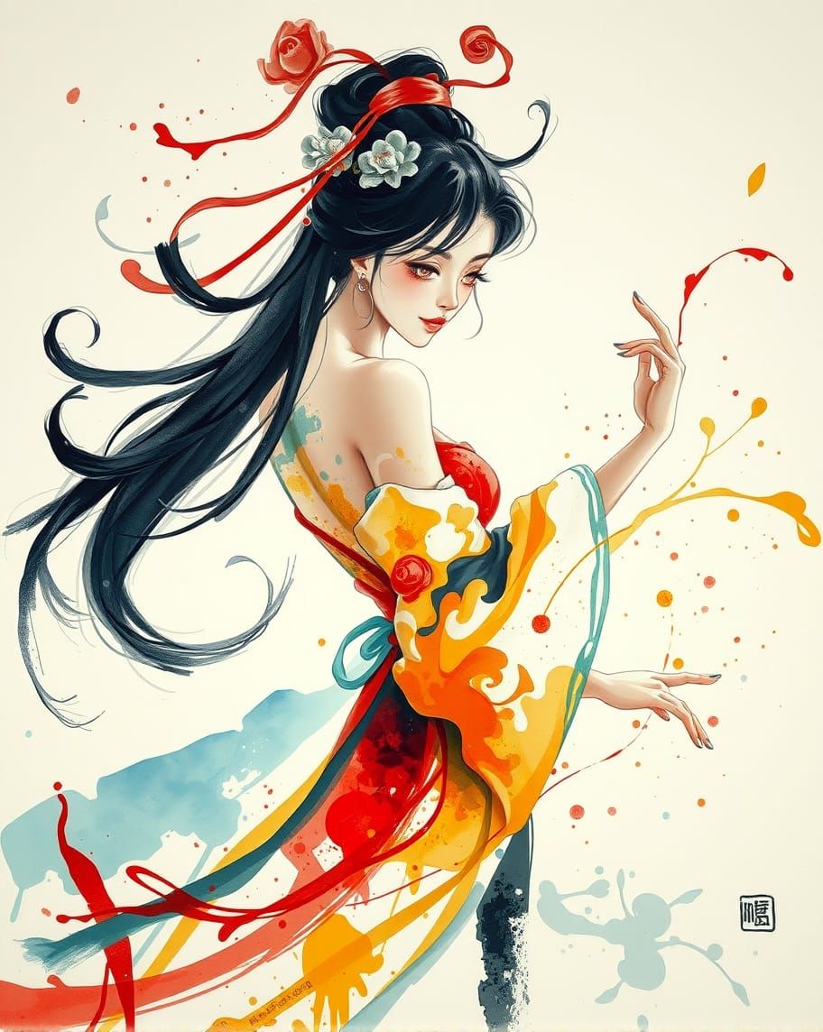 Chinese dancer