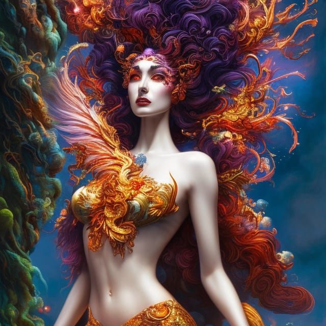 Fire Elemental Goddess
