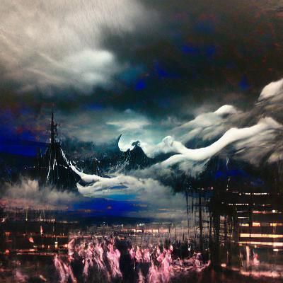 Dancing atop the midnight gallows