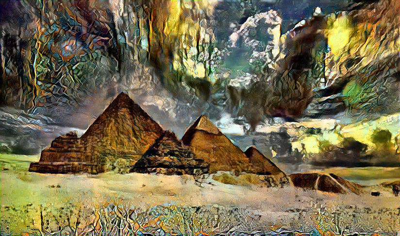 Pyramids back in Time