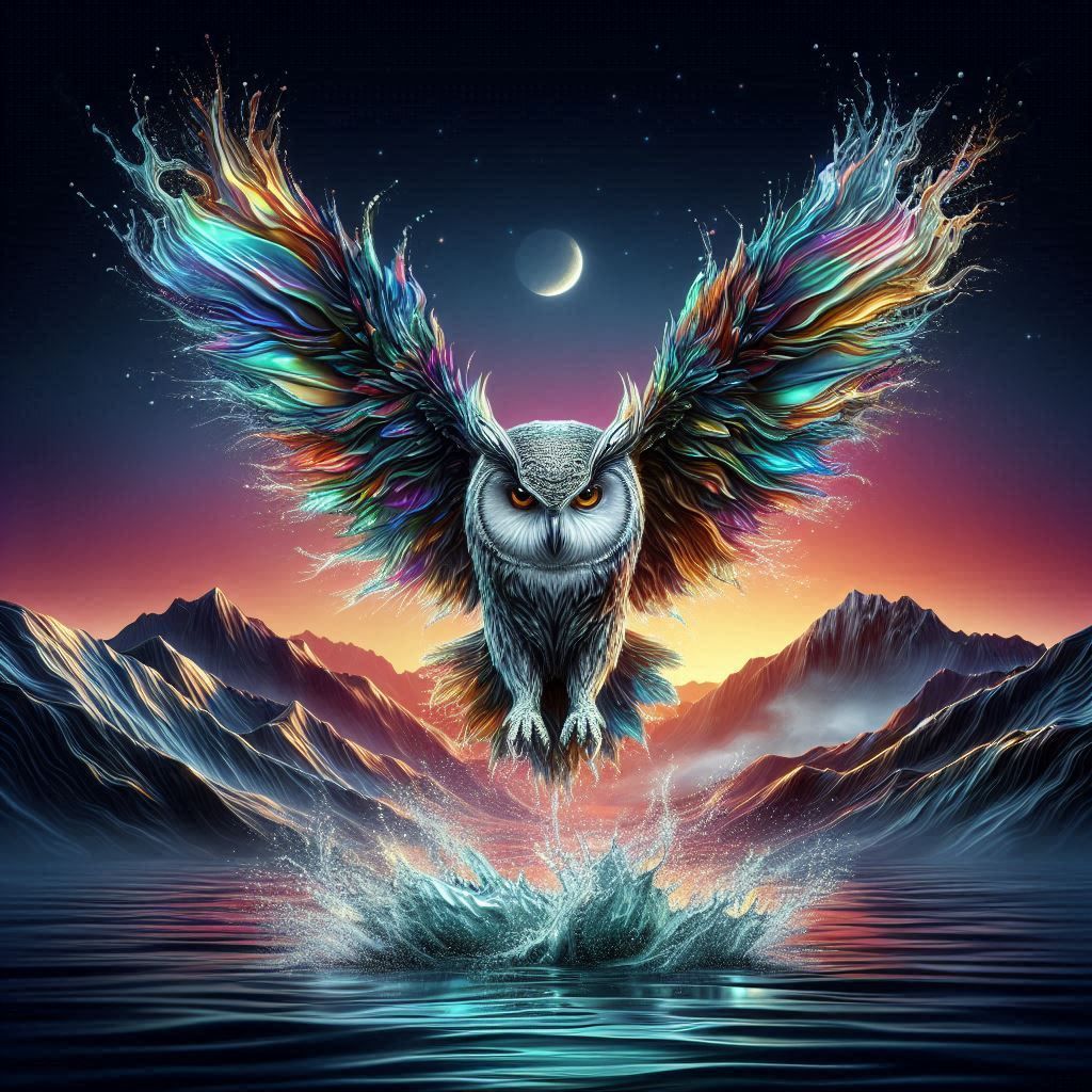 water owl  by @Ylona