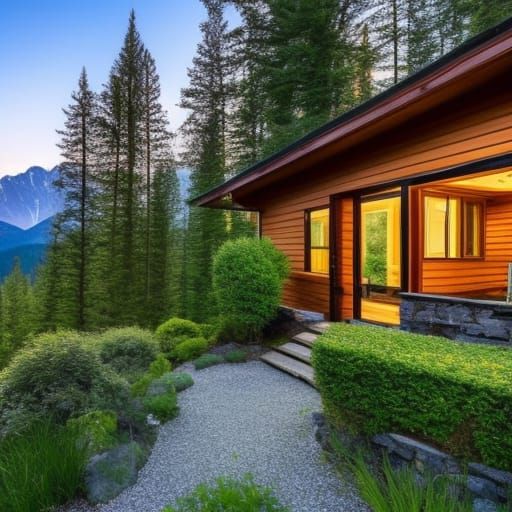 to The Furry House. AI Generated Artwork NightCafe Creator