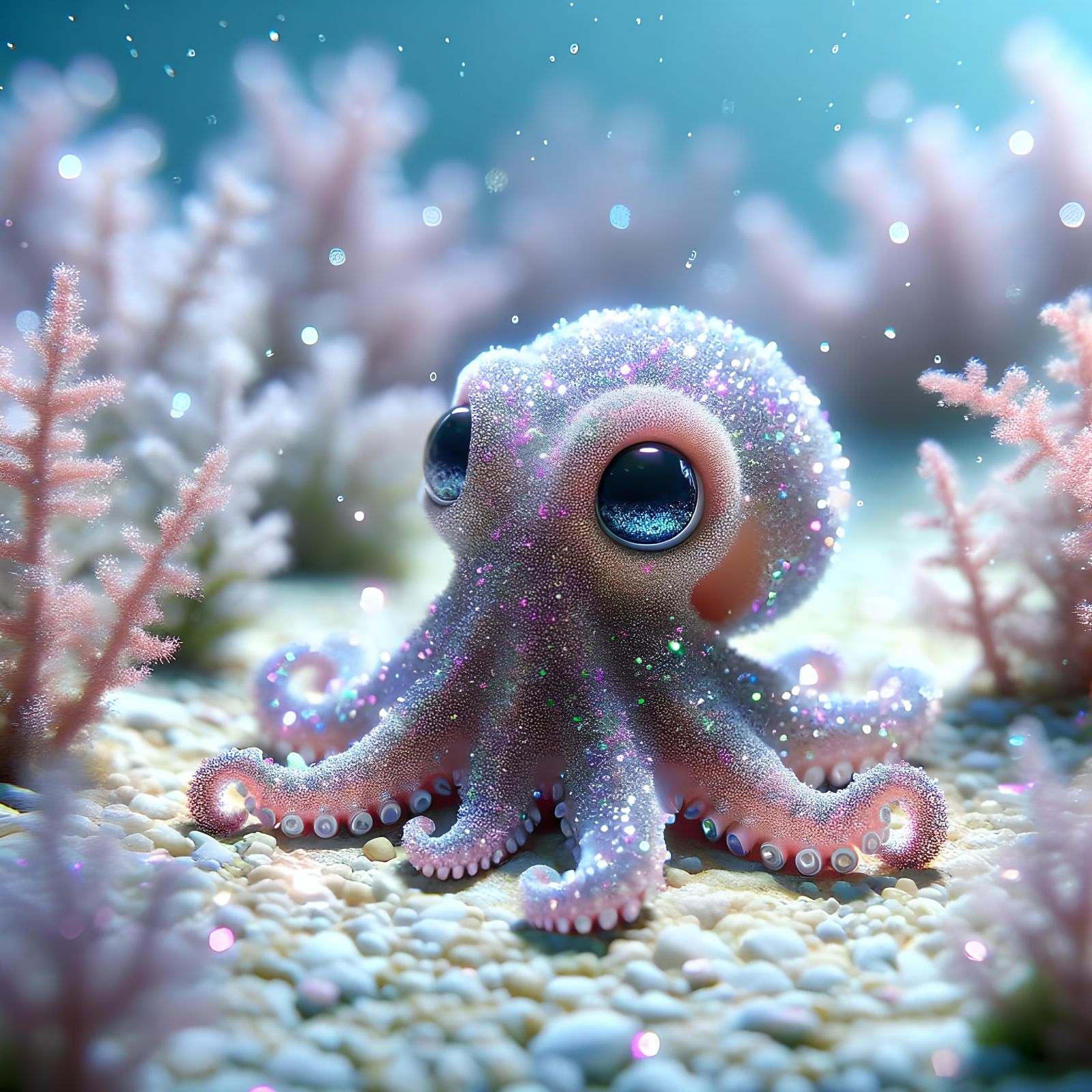 Tiny Octopus  by @Rosie