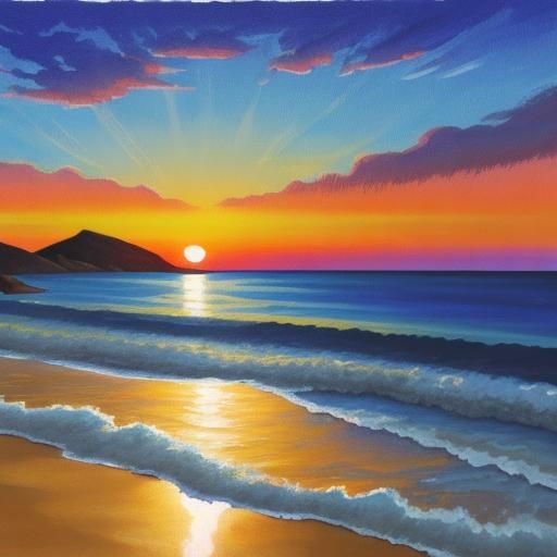 Beach sunset