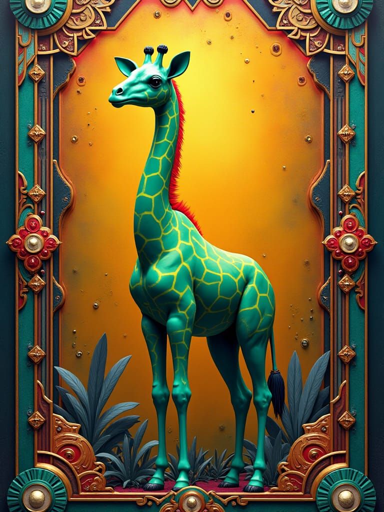 Green Giraffe