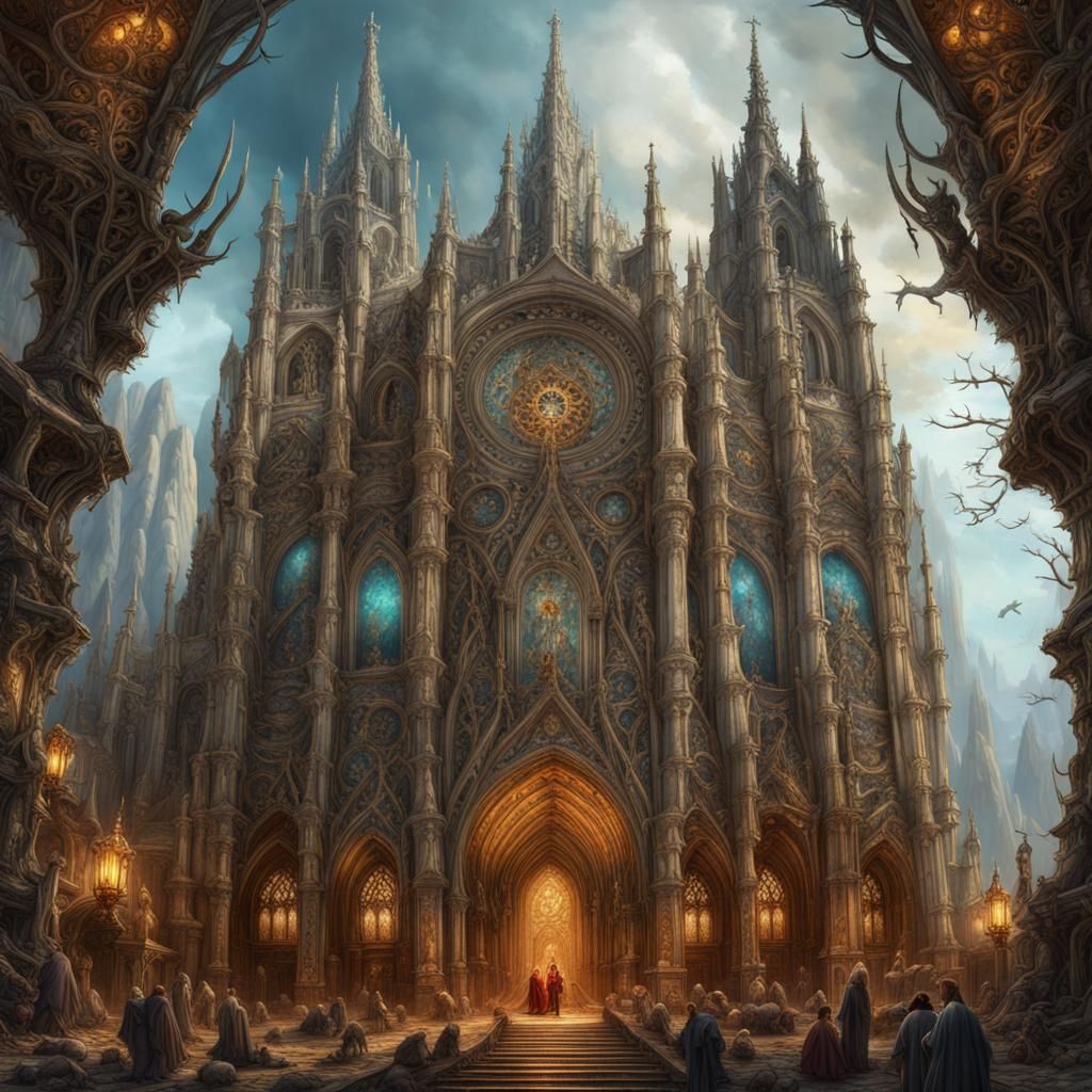 Cathedral - AI Generated Artwork - NightCafe Creator