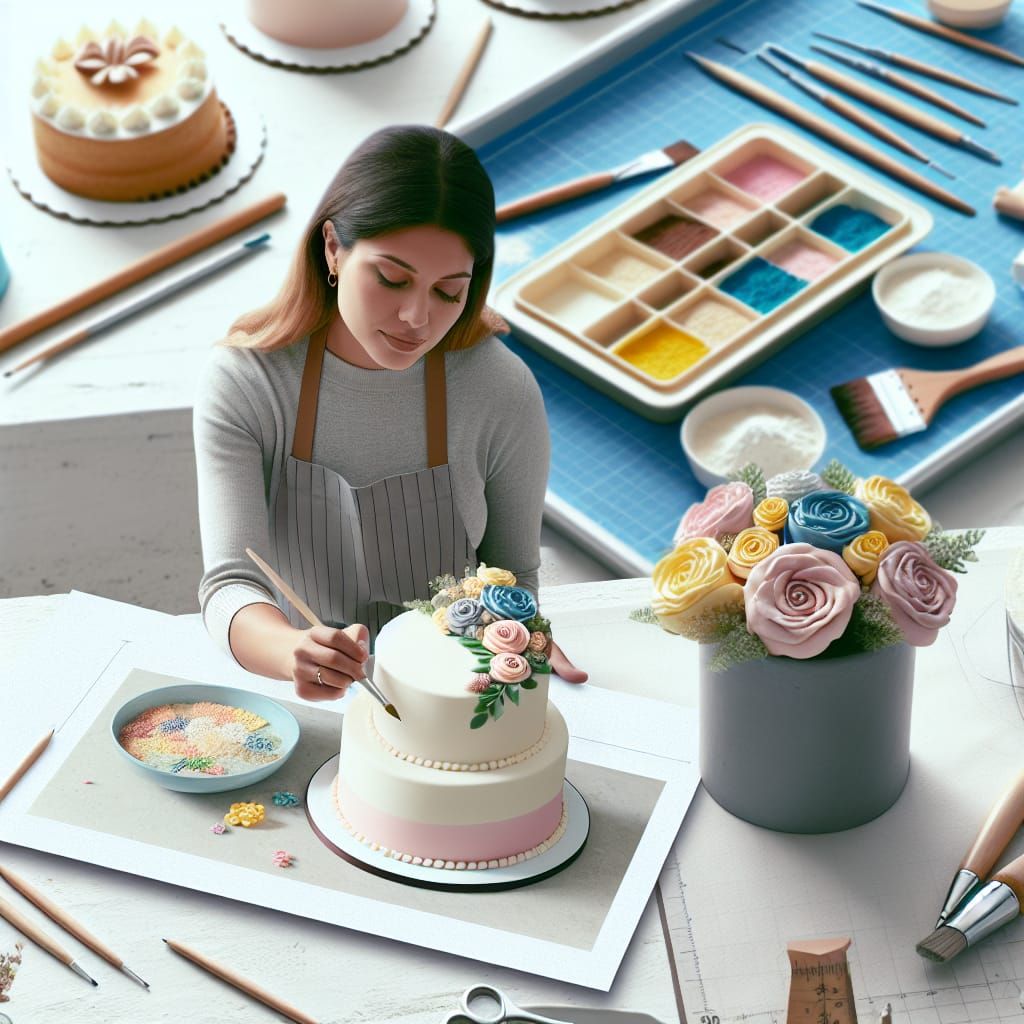 I'm a cake addict and pretty newbie to cake decorating.I'm s...