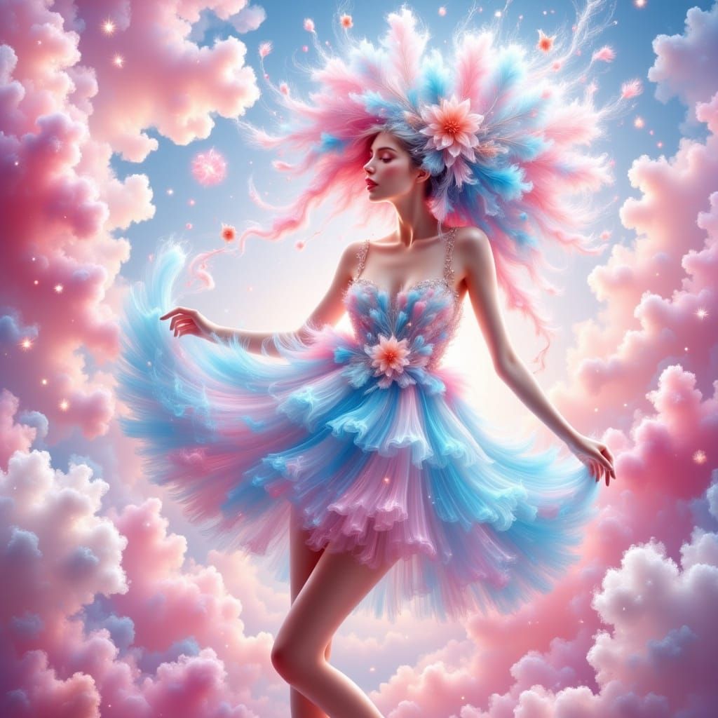 Dancing Cotton Candy Queen