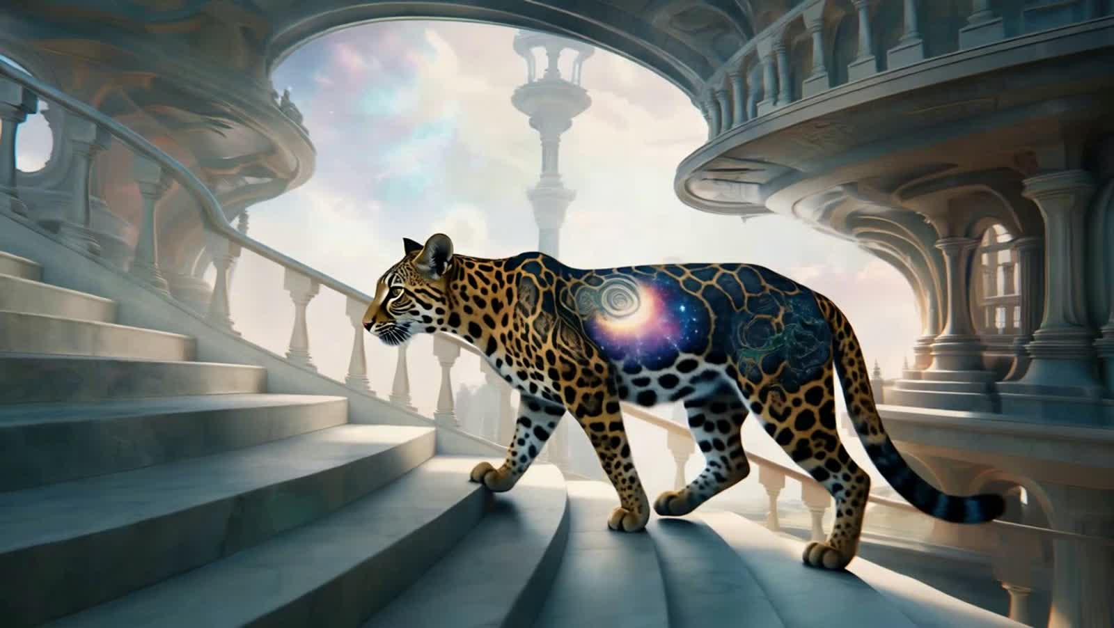 Escher Leopard