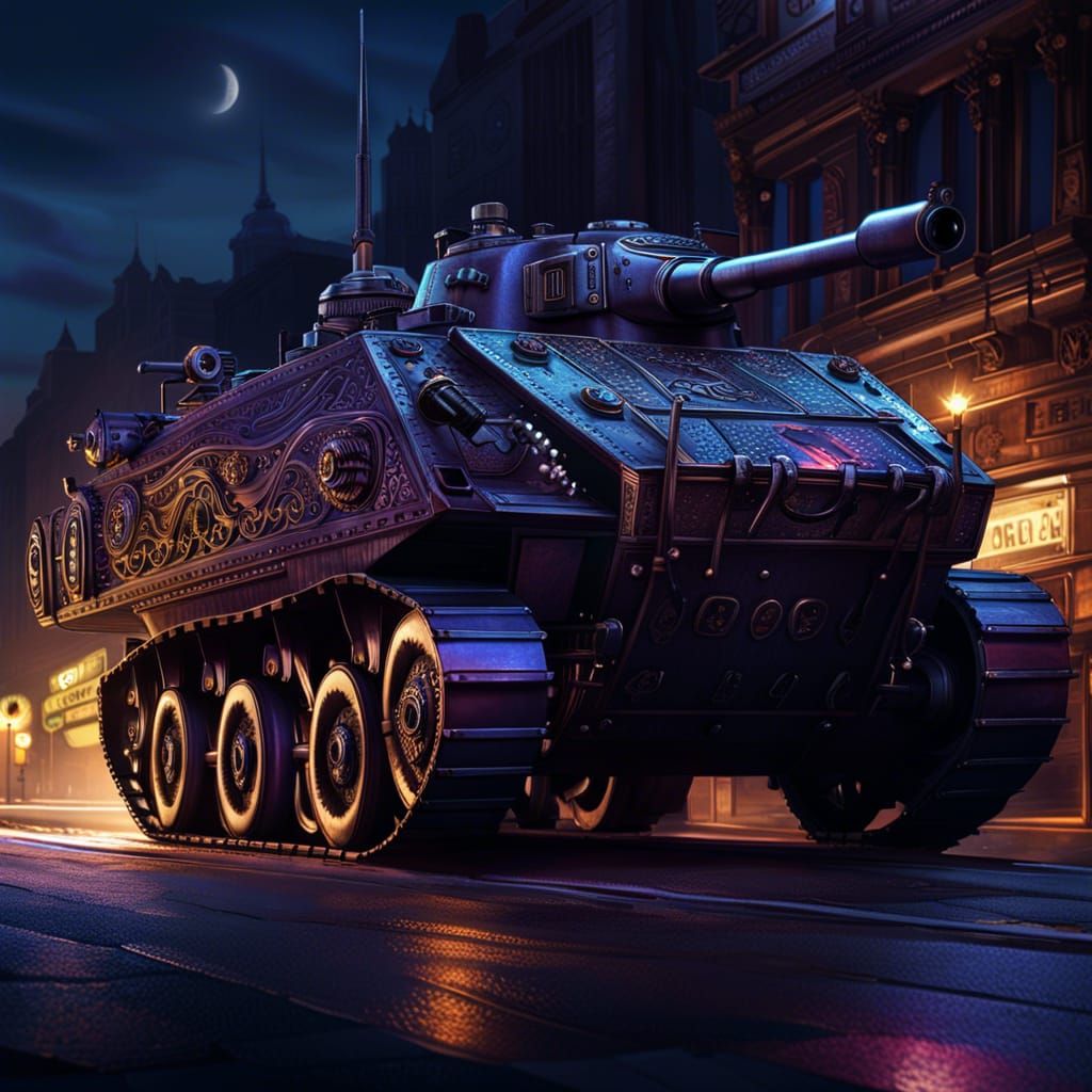 War Tank - AI Generated Artwork - NightCafe Creator