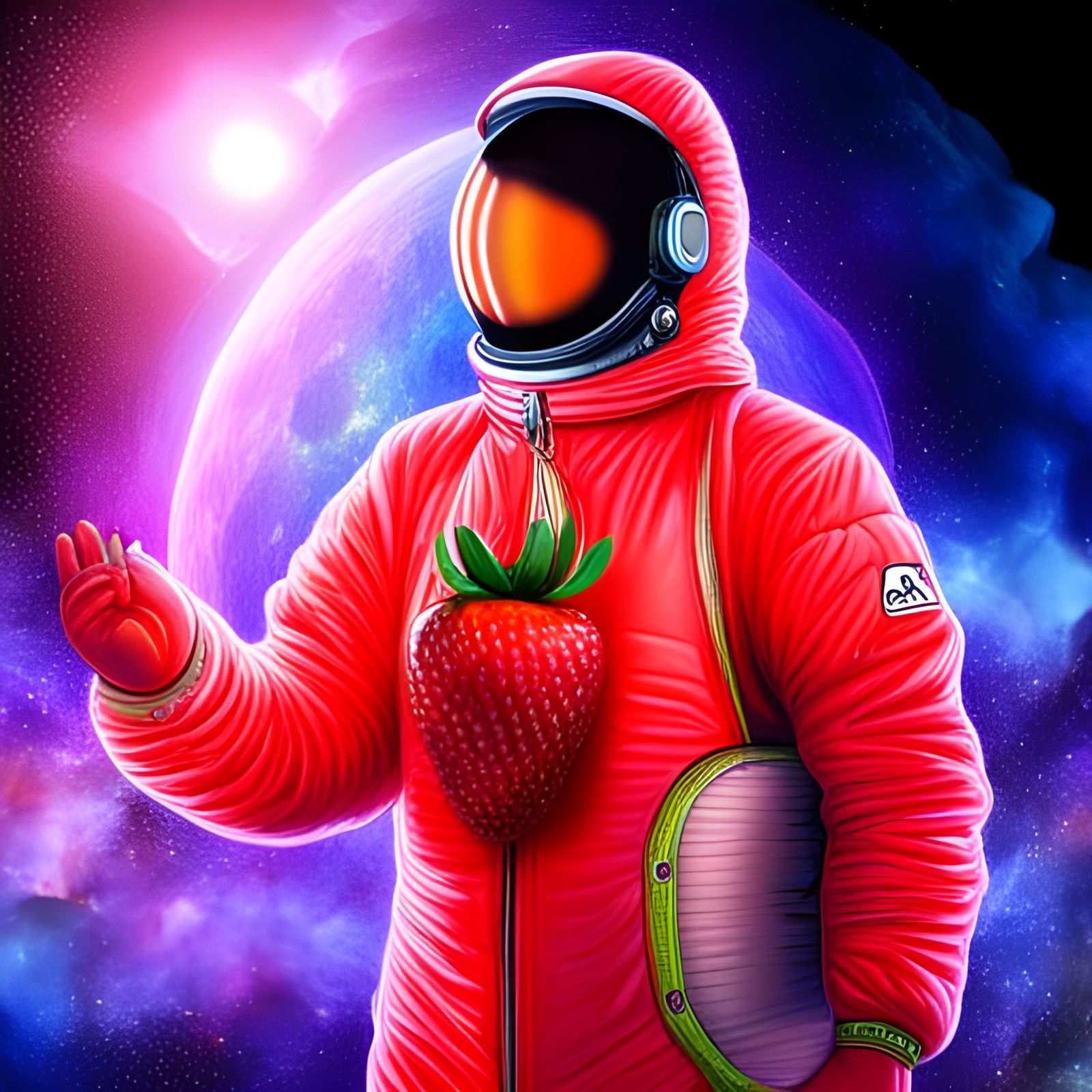 Spaceberry #1 - AI Generated Artwork - NightCafe Creator