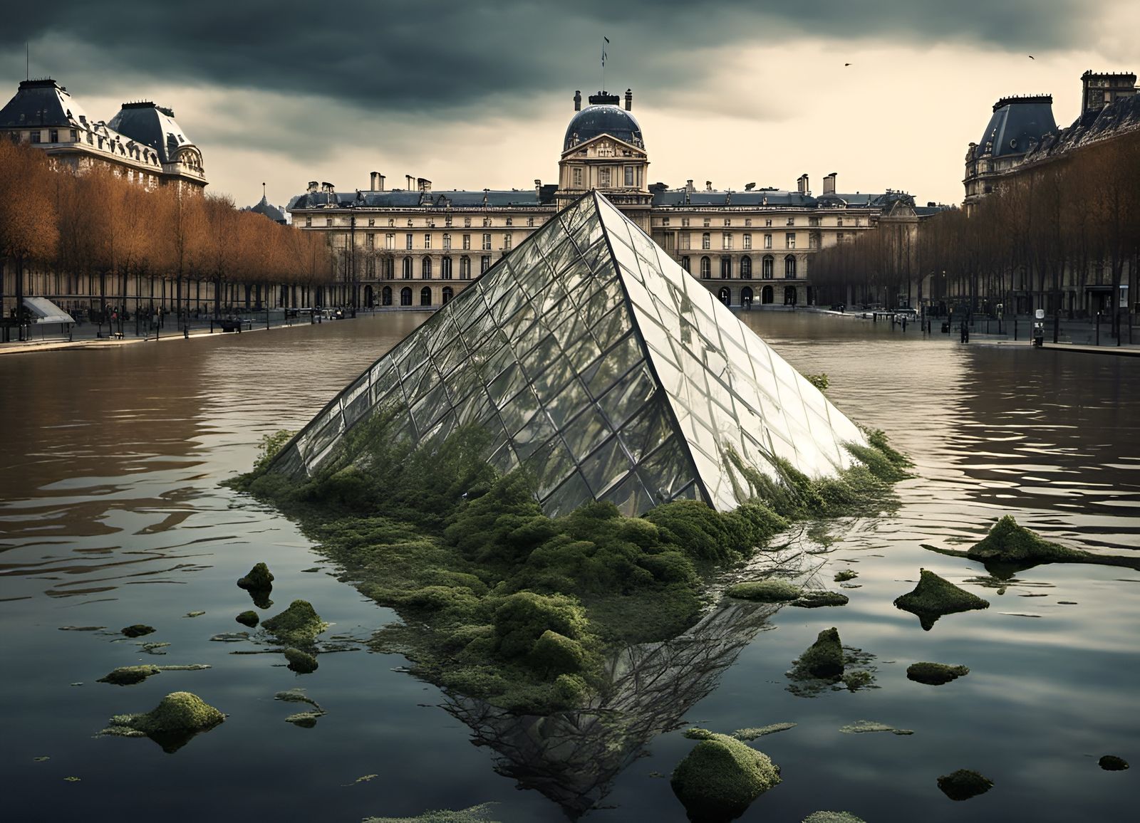 Au Reservoir, Louvre...👋☹️👋  by @ing