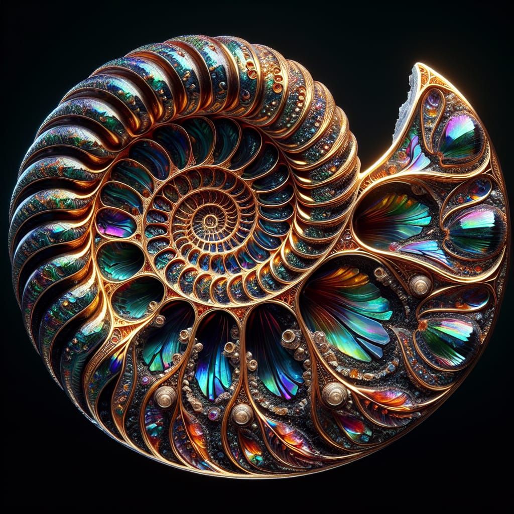 Uzumaki v. 2 - Iridescence  by @Mewpasaurus