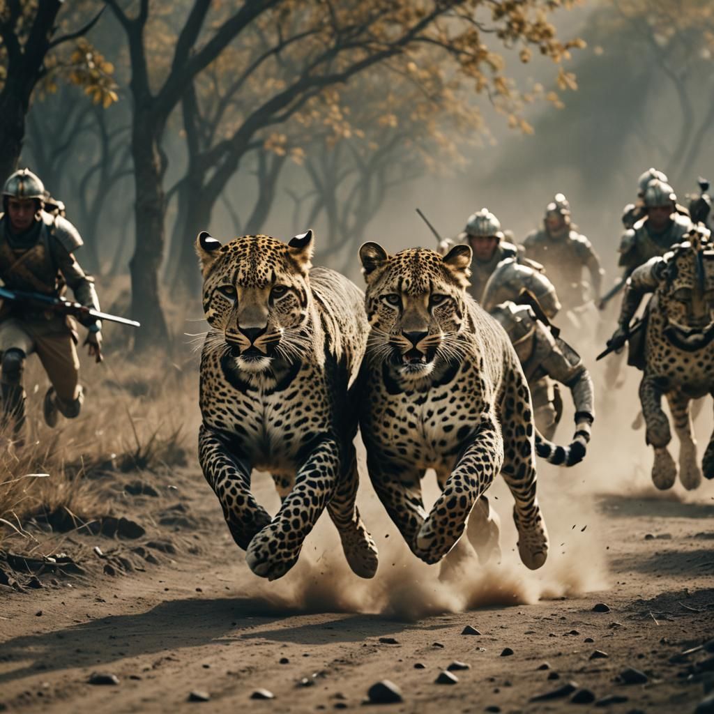 Leopards in Uniform: Cinematic War Drama