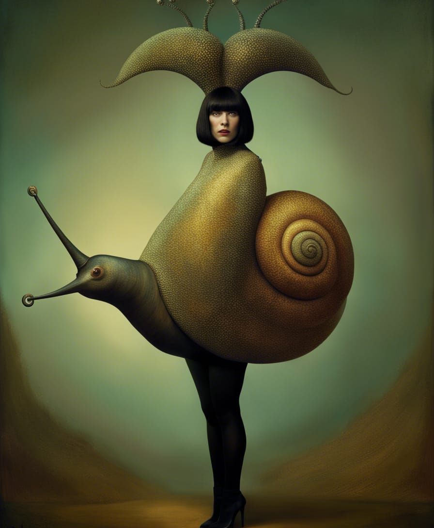 Electra’s Snail costume