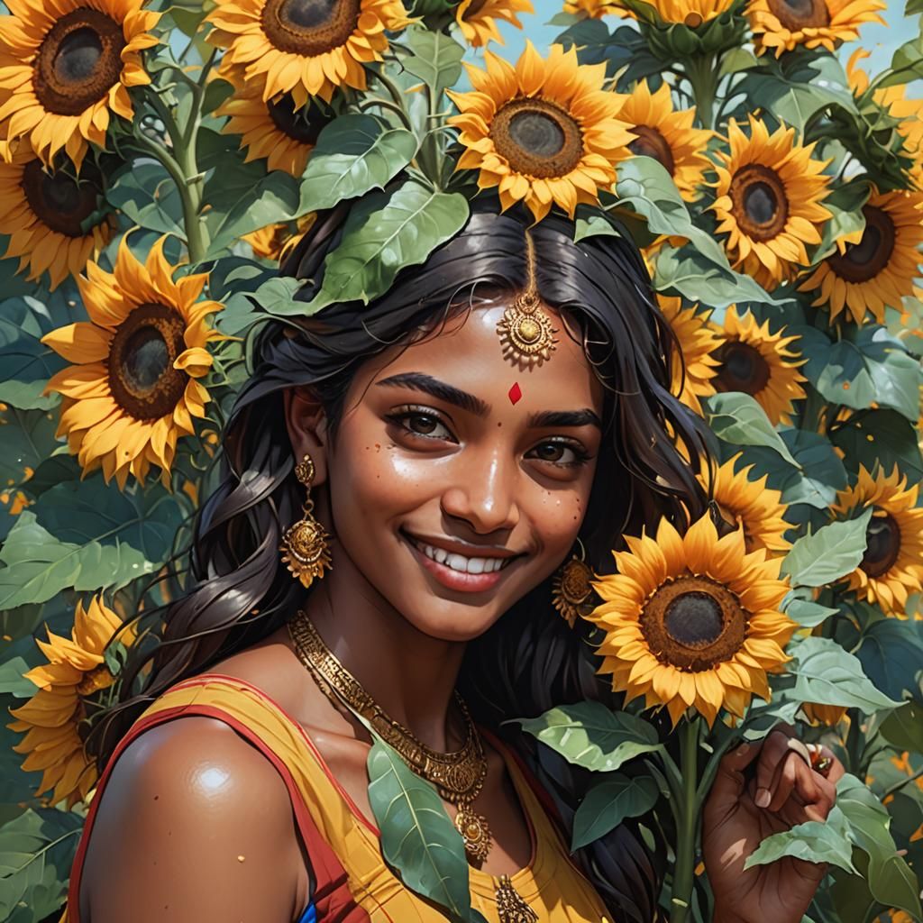 Tamil Sunflower AI Generated Artwork NightCafe Creator tamil-sunflower-ai-generated-artwork-nightcafe-creator