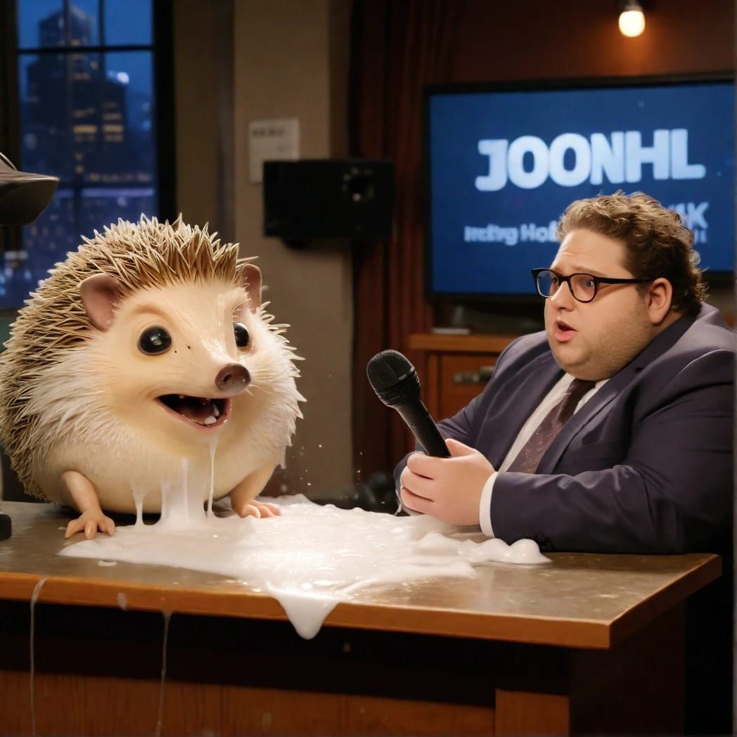 When Jonah Hill was fresh on the Hollywood scene, he was briefly given an interview show.