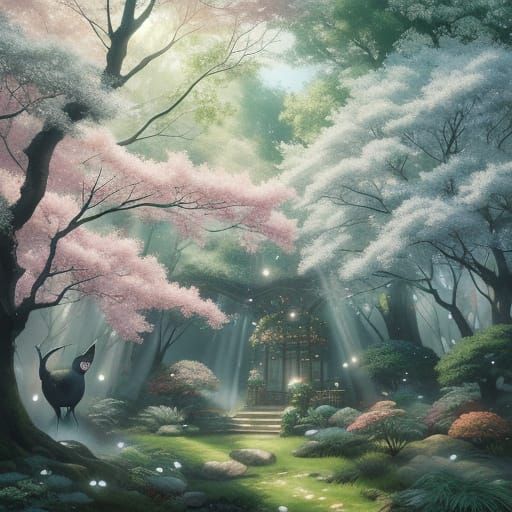 Whimsical Nature Party with Fantastical Creatures