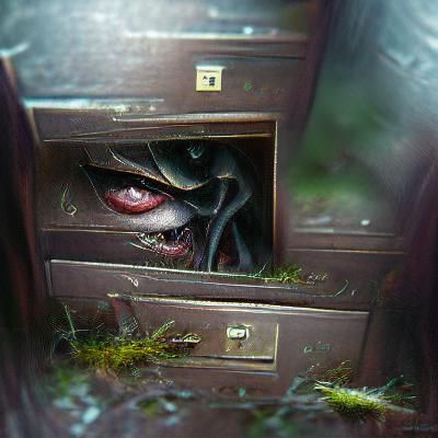 hidden thoughts locked in a filing cabinet deep in the Black...