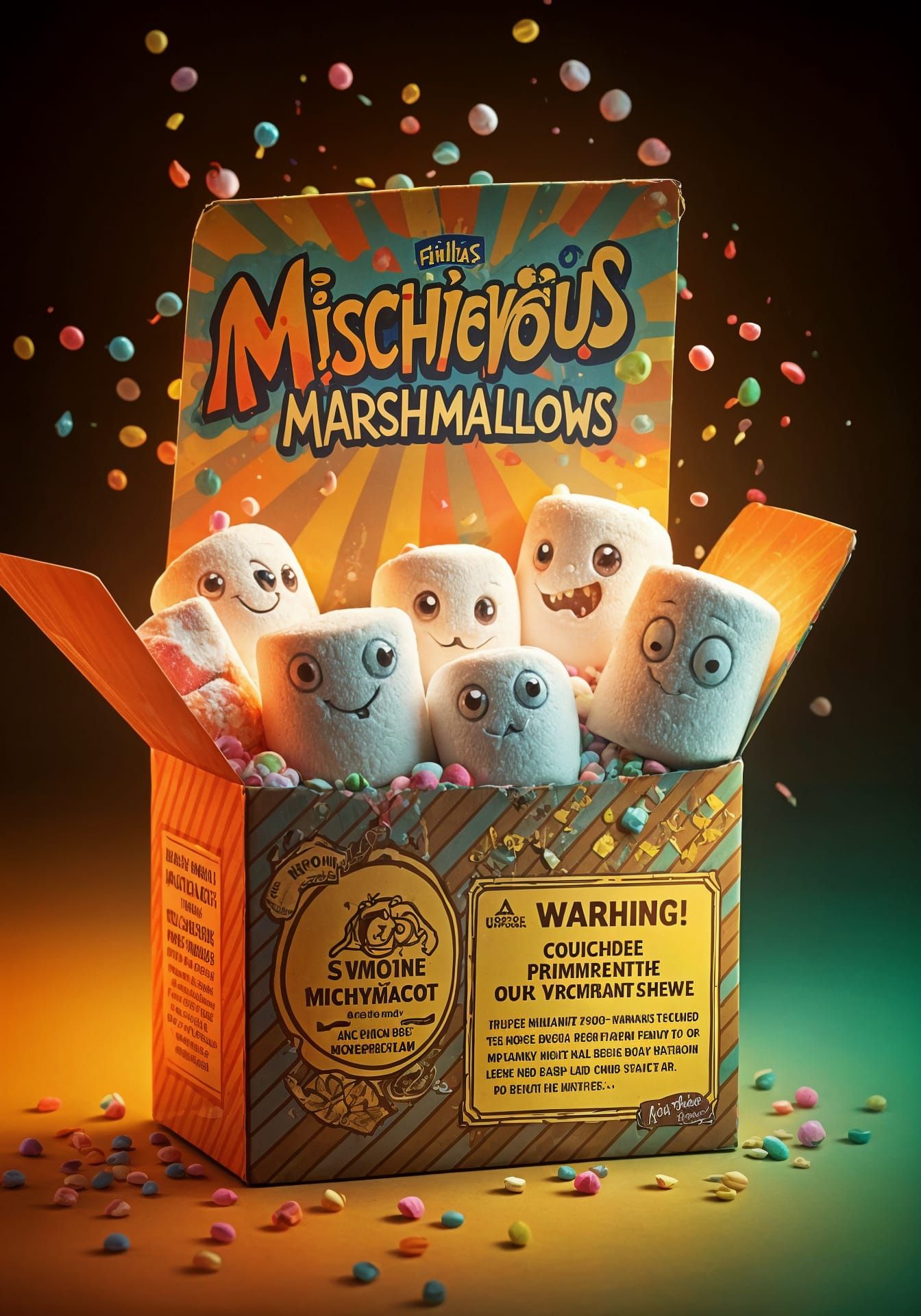 Mischievous Marshmallows: Handle with Care!   by @Heralyn