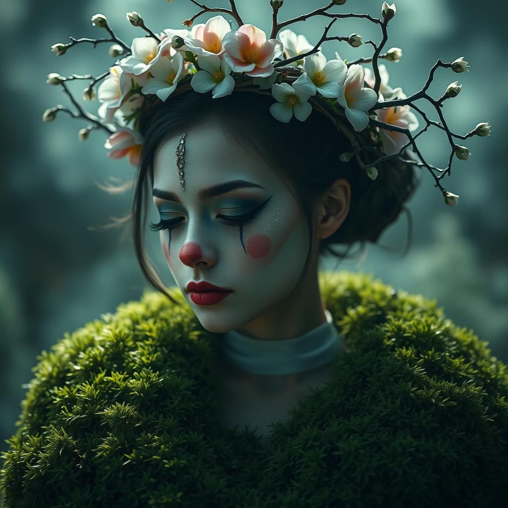 Forest Clown Girl