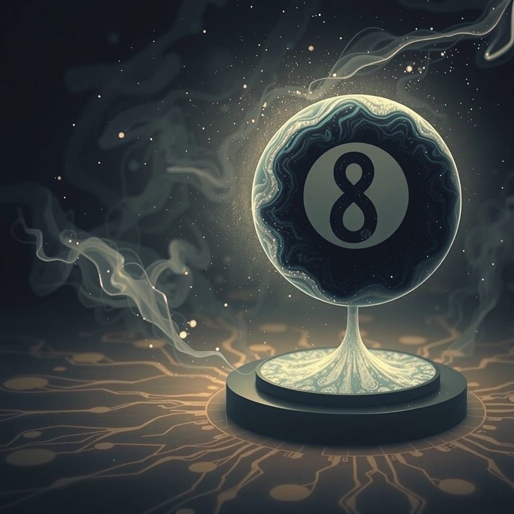 Ethereal Hourglass Sculpture in Cosmic Mysticism Style