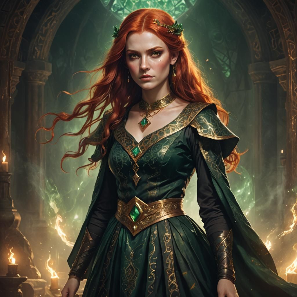 Red head sorcerer 