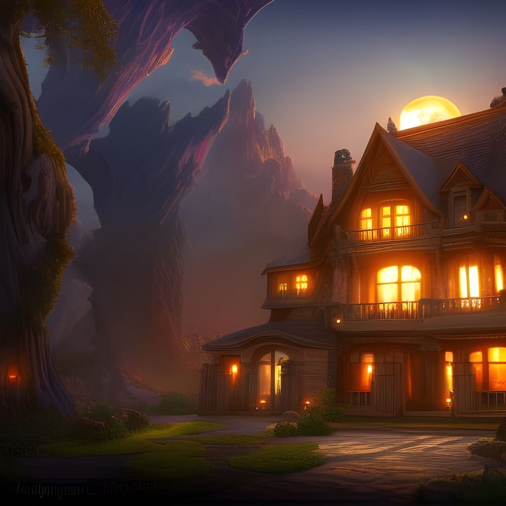 cottage on jade mountain  by @Black Krrsantan