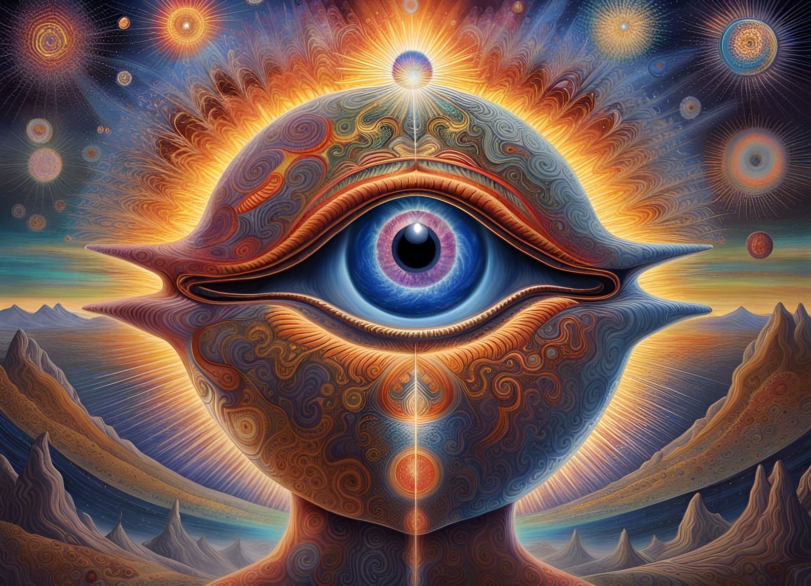 The Third Eye Opens SDXL 0.9 Edition (I) - AI Generated Artwork ...