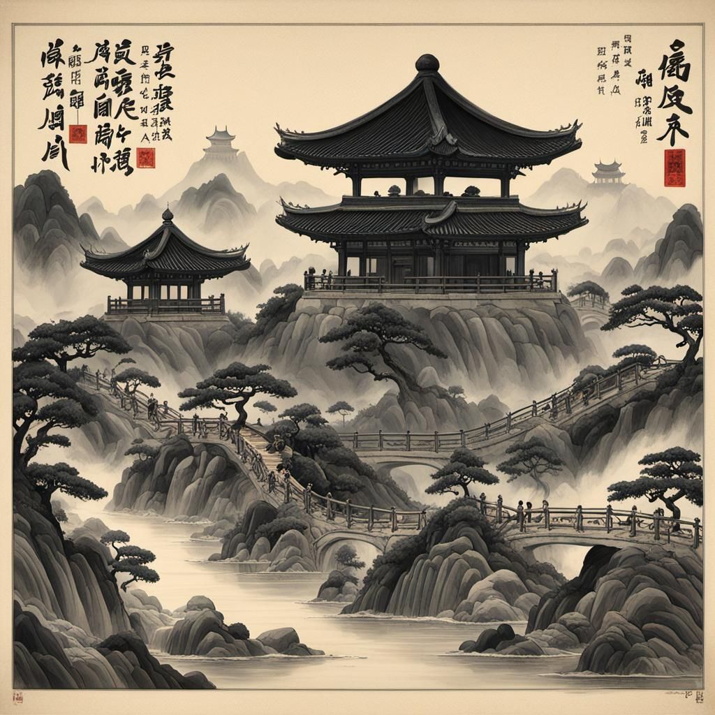 Dark Fantasy: Broken Piano in Beastly Expressionism