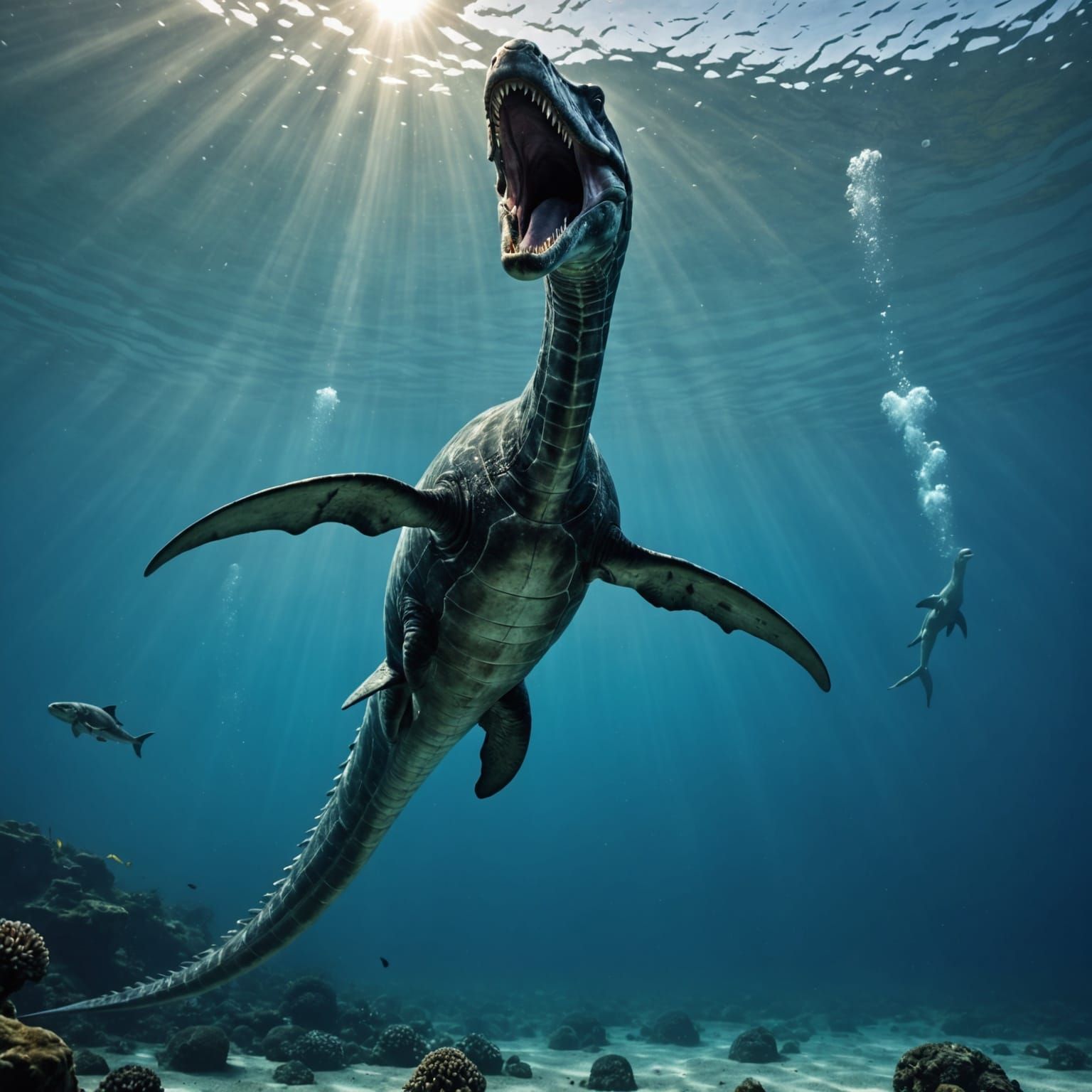 Plesiosaurus  by @lionel