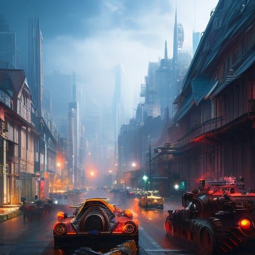 Photorealistic epic museum interior!! Futuristic museum, dis...